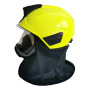Rundumnackenschutz, am Helm montiert